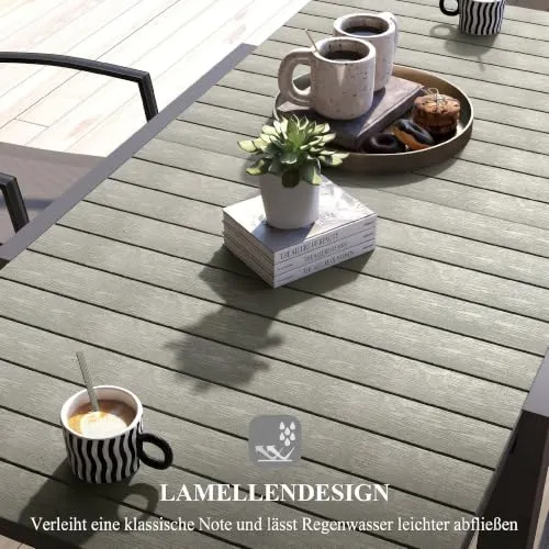 Outsunny Gartentisch UC 6