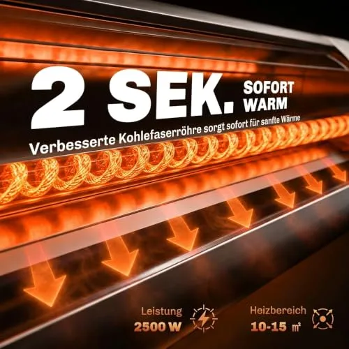 Outsunny Infrarot Heizstrahler UC 2