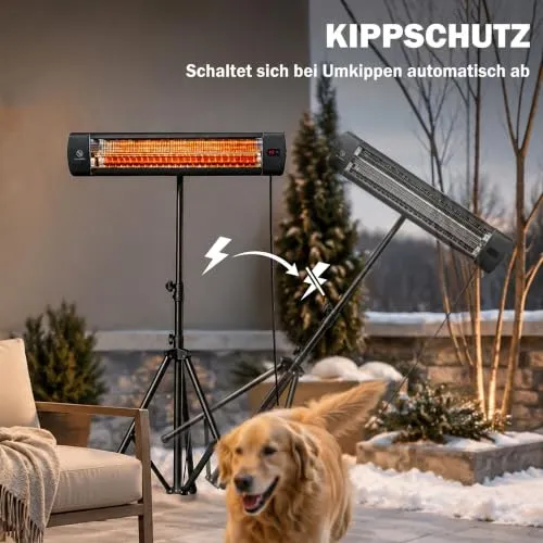 Outsunny Infrarot Heizstrahler UC 3