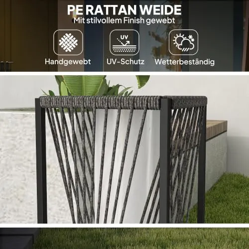 Outsunny Rattan UC 4