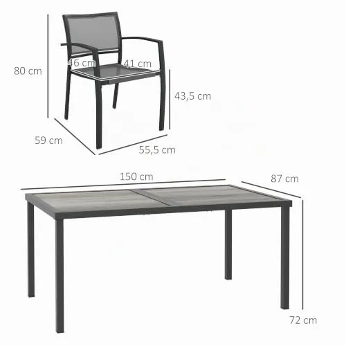 Outsunny Sitzgruppe UC 3