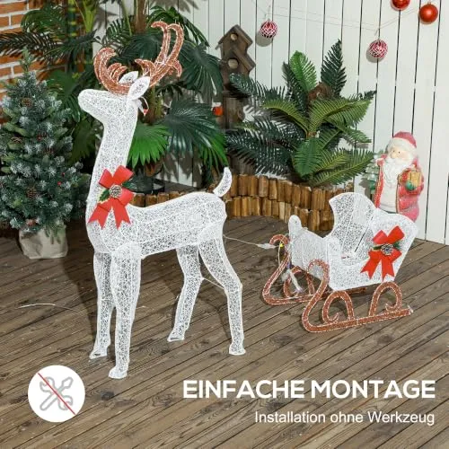 Outsunny Weihnachtsdeko 4