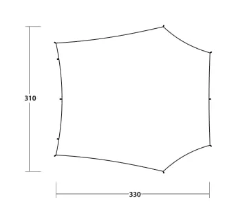 Outwell Canopy Tarp M 3