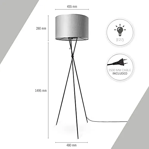 Paco Home Stehlampe 3