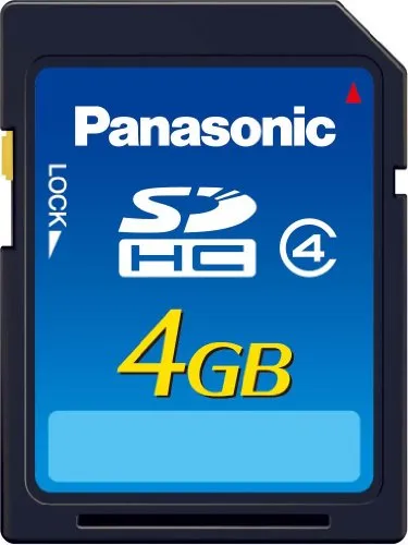 Panasonic Blue SDHC Class 4 20MB/s