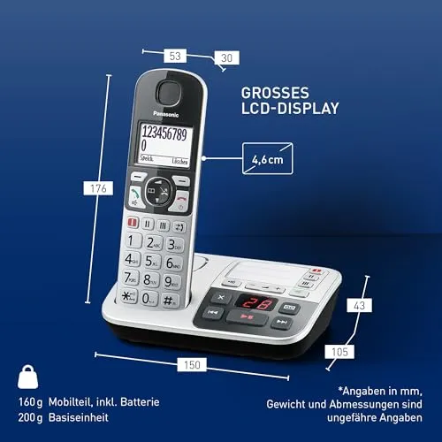 Panasonic KX-TGE520 4