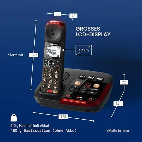 Panasonic KX-TGM420EXB 3