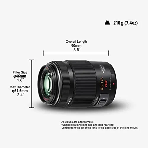Panasonic Lumix H-PS45175 G X Vario PZ 4,0-5,6/45-175 mm Asph./Power O.I.S. 3