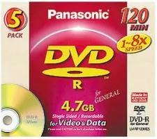 Panasonic DVD-R 8x 2