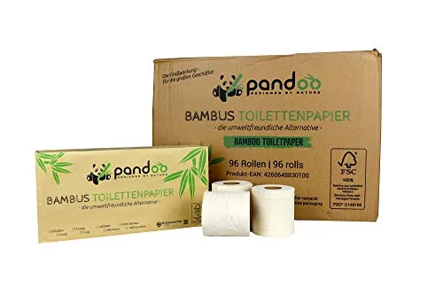 pandoo Bambus-Toilettenpapier 5