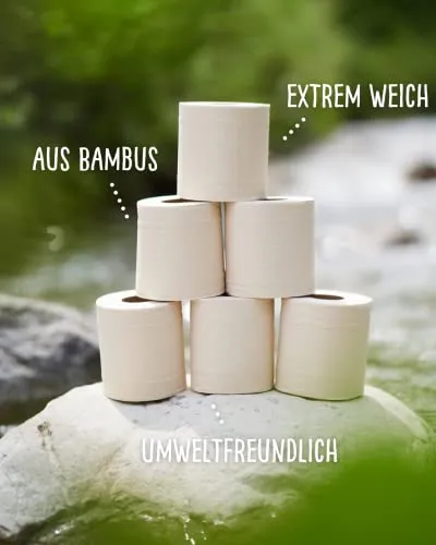 pandoo Bambus-Toilettenpapier 6