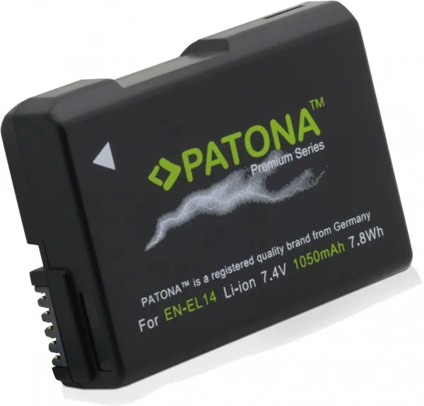 Patona Premium Ersatzakku für Nikon EN-EL14