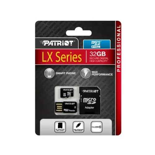Patriot 32 GB Class 10 LX Series Micro-SDHC 2