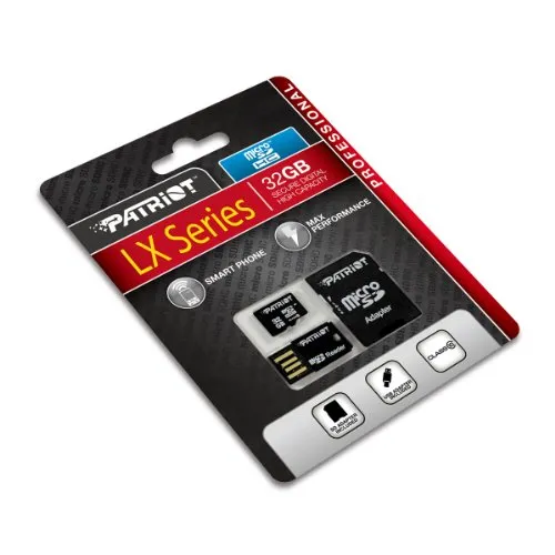 Patriot 32 GB Class 10 LX Series Micro-SDHC 5
