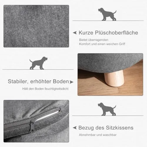 PawHut Haustiersofa UC 4