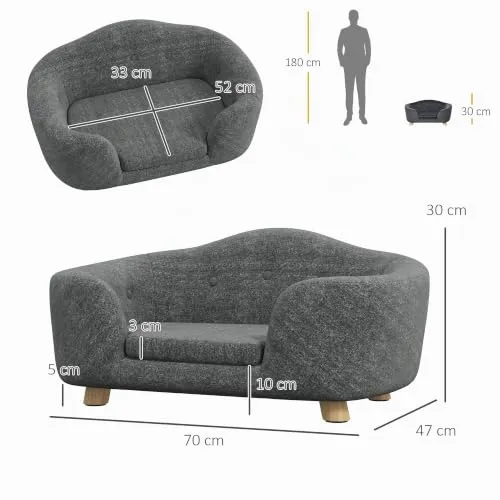 PawHut Haustiersofa UC 7