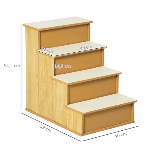 PawHut Haustiertreppe 3