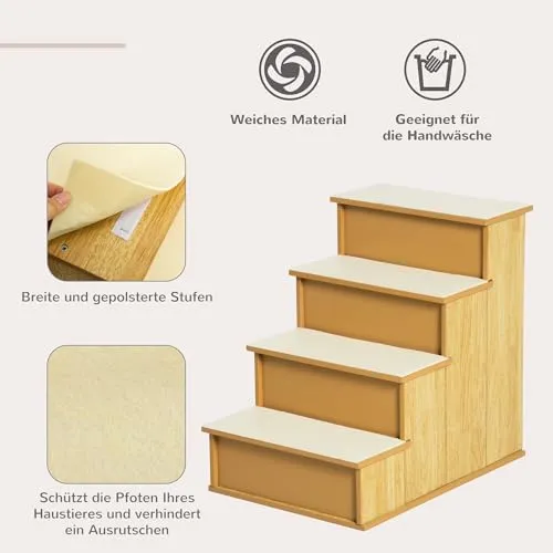PawHut Haustiertreppe 4