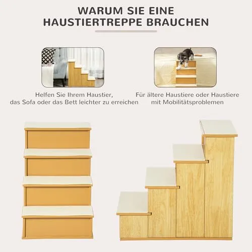 PawHut Haustiertreppe 5