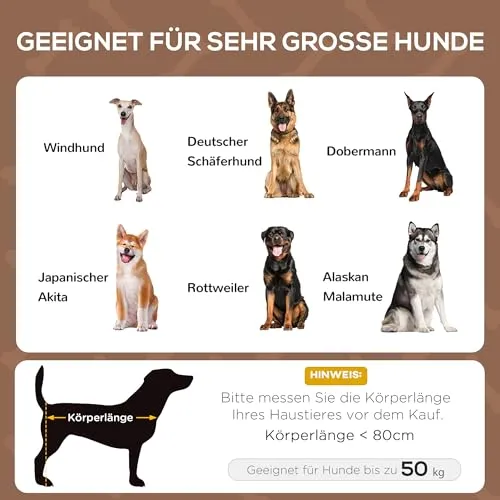 PawHut Hundebett UC 3