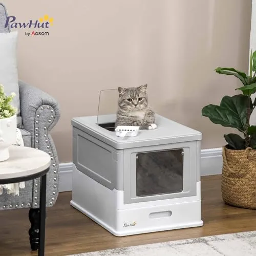 PawHut Katzenklo 2