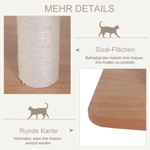 PawHut Katzenkratzbaum 5