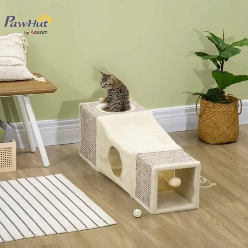 PawHut Katzentunnel 2