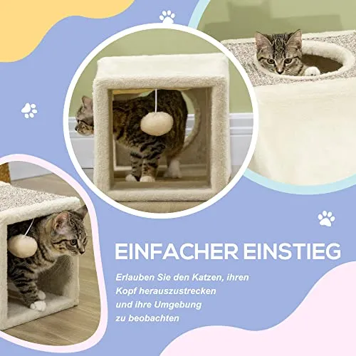 PawHut Katzentunnel 5