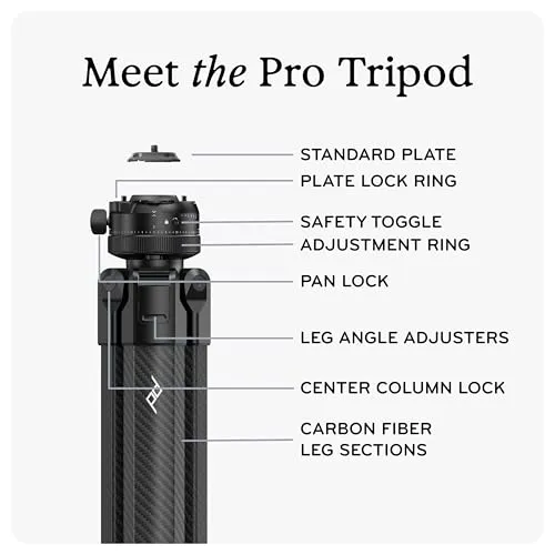 Peak Design Pro Tall Tripod 3