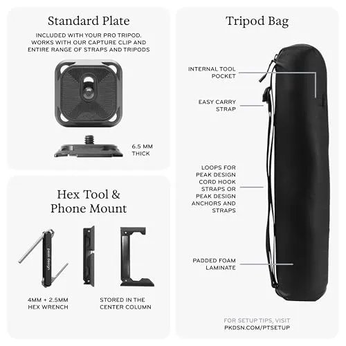 Peak Design Pro Tall Tripod 5