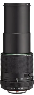 Pentax HD DA 4,5-6,3/55-300 mm ED PLM WR RE 2
