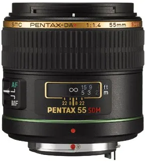 Pentax smc DA* 1,4/55 mm SDM