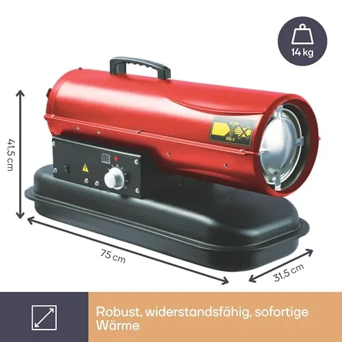 Perel Space Heater 20 Kw 6