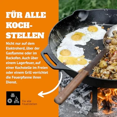 Petromax Gusseisen-Feuerpfanne 4