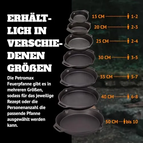 Petromax Gusseisen-Feuerpfanne 5