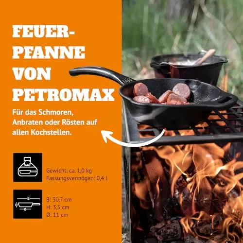 Petromax Gusseisen-Feuerpfanne UC 3