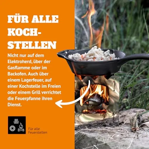 Petromax Gusseisen-Feuerpfanne UC 5