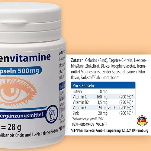 Pharma Peter AUGENVITAMINE 3