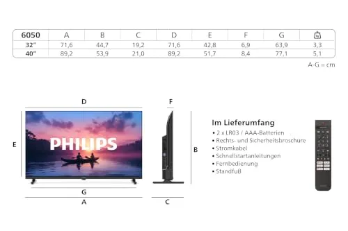 PHILIPS 40PFS6050