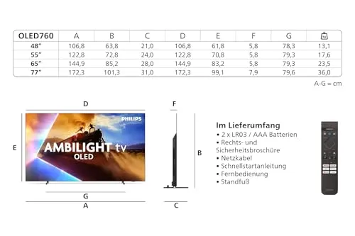 Philips Ambilight 48OLED760 2