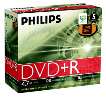 Philips DVD+R 1-8x Lightscribe
