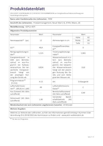 PKM GSP12-4DFI 3