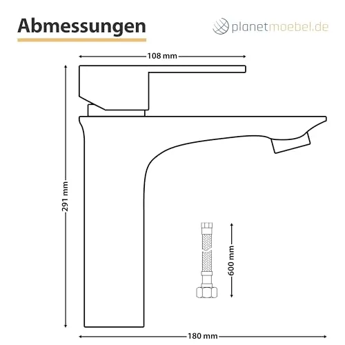 Planetmöbel Bad-Mischbatterie 6