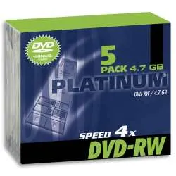 Platinum DVD+RW 4x