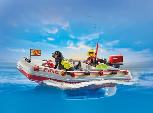 PLAYMOBIL Feuerwehrboot 71464 5