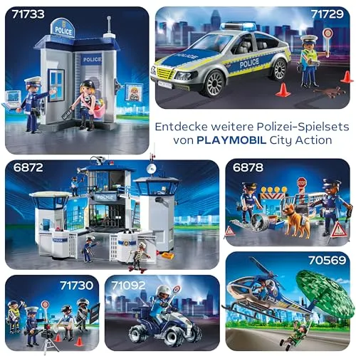 PLAYMOBIL Polizeihelikopter 72080 5