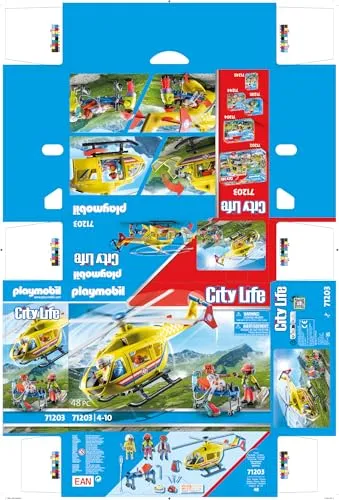 PLAYMOBIL Rettungshelikopter 4