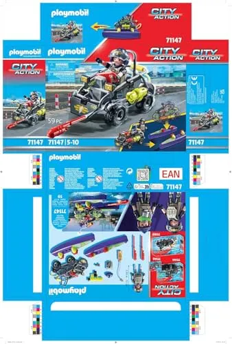 PLAYMOBIL SWAT-Multi-Terrain-Quad 3