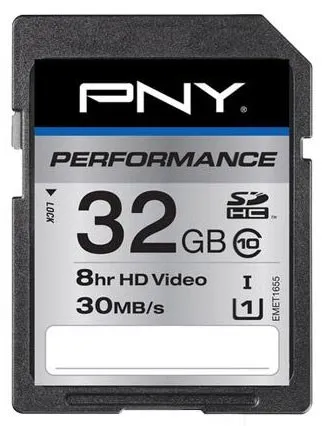 PNY 32GB Performance Klasse 10 UHS-1 SDHC