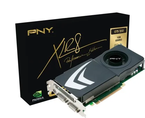 PNY Geforce GTS 250 XLR8 1024MB 2